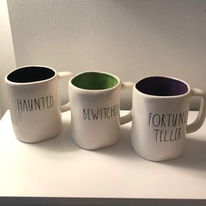 Rae Dunn Halloween Mugs - Set of 3